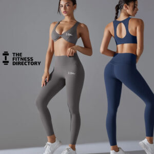 Twist Bra and Leggings Gym Set