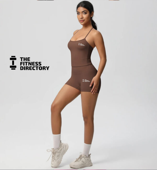 PowerMuse Top and Shorts Gym Set - Image 2