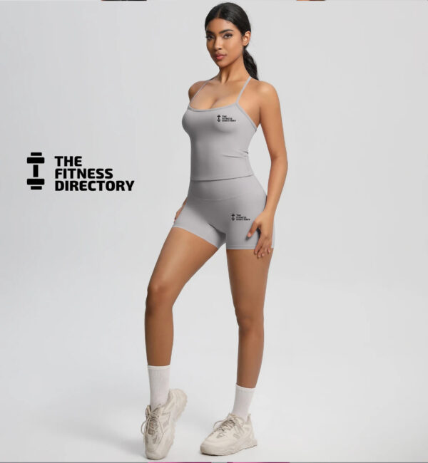 PowerMuse Top and Shorts Gym Set - Image 4