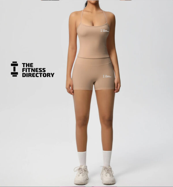 PowerMuse Top and Shorts Gym Set - Image 6