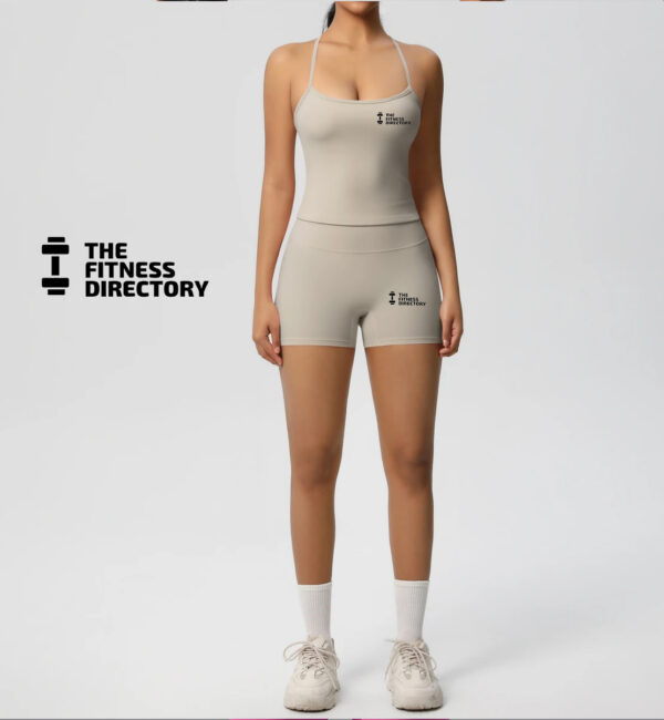 PowerMuse Top and Shorts Gym Set - Image 9