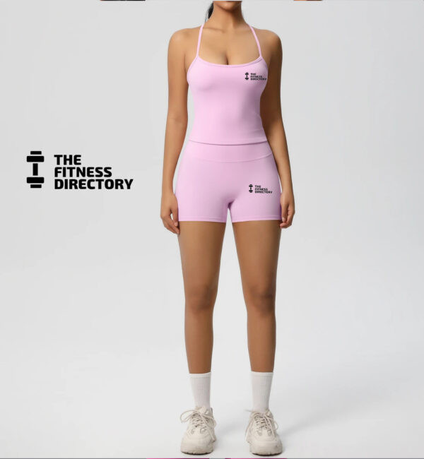 PowerMuse Top and Shorts Gym Set - Image 12