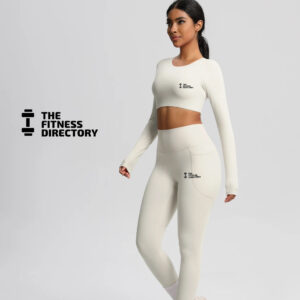 FitGirl Padded Longsleeve Top and Leggings Gym Set